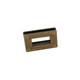 17mm x 27mm Rectangle Twist and Turn Clasp